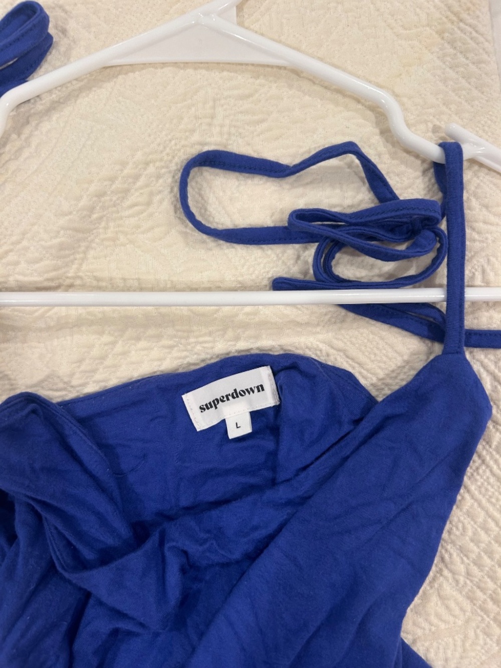 Blue Mini Dress - Picture 3 of 3
